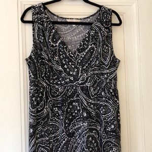 Northern Reflections paisley print maxi dress